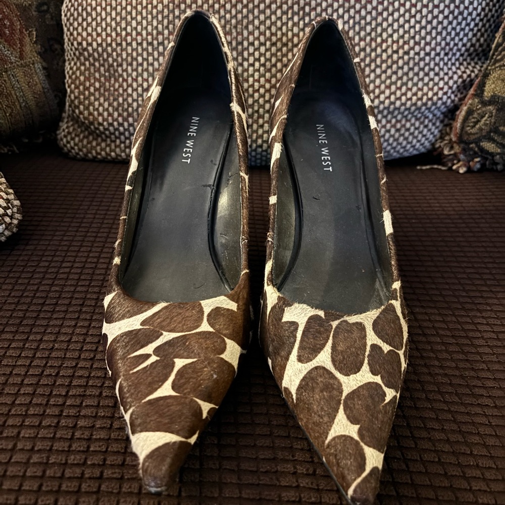 Nine West Calf Hair Pumps